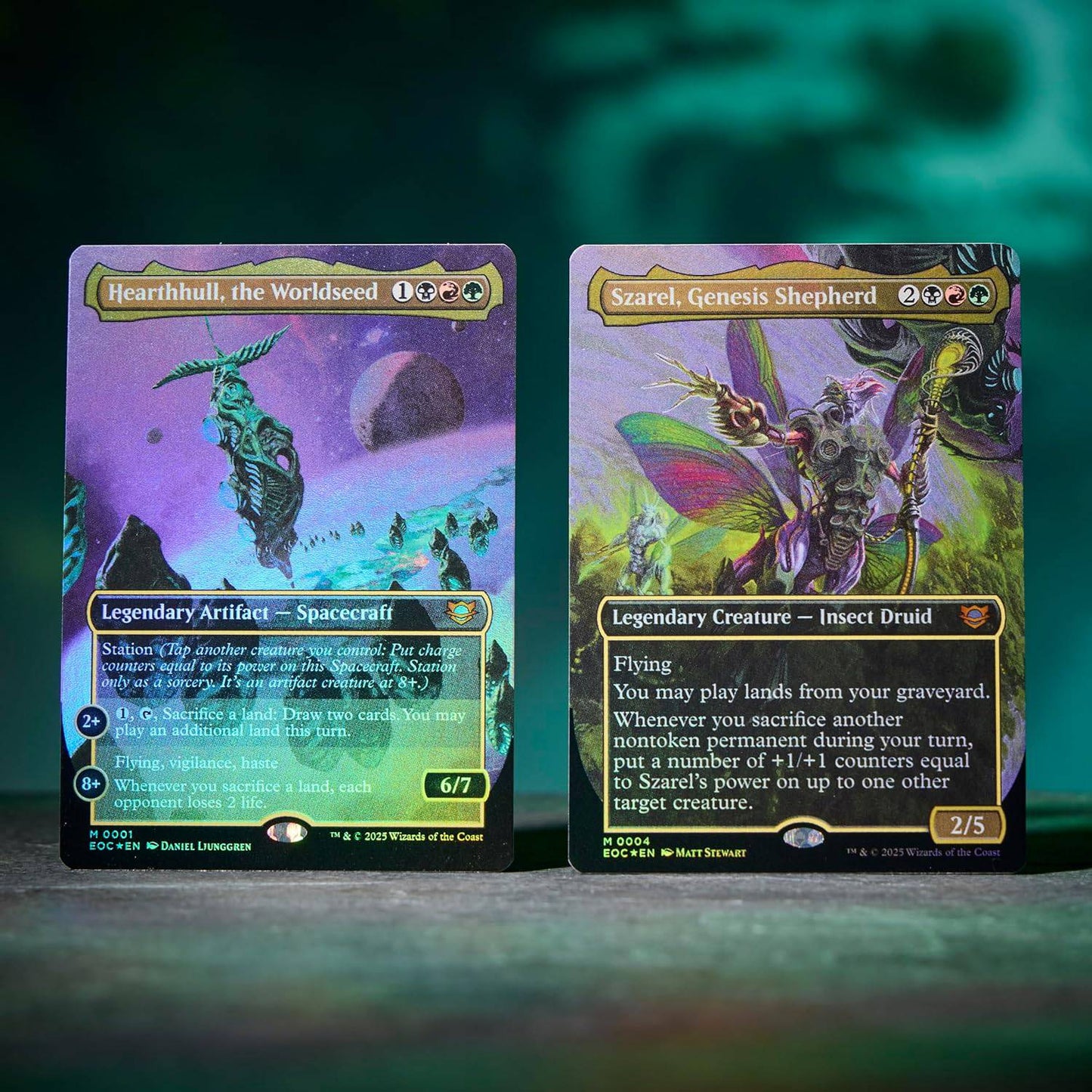 VaultCards™ Magic: The Gathering Edge of Eternities Commander Deck – World Shaper (100 Cards + 2 Foil Commanders) - VaultCards shop