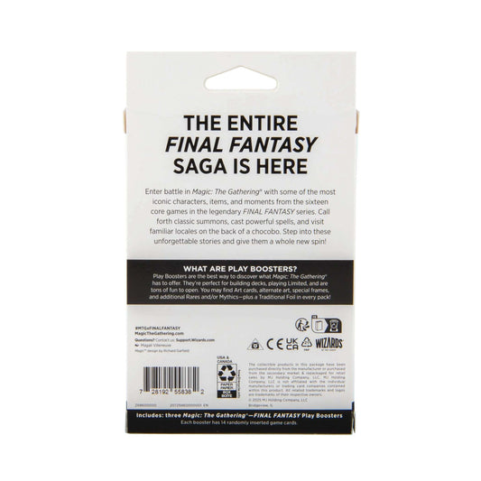 Magic the Gathering Final Fantasy Play Pack
