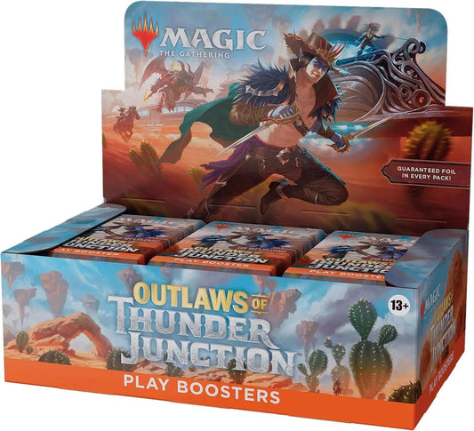 Outlaws of Thunder Junction Play Booster Box - 36 Packs (504 Magic Cards)