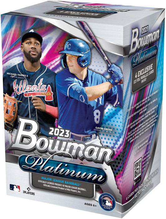 2023  Bowman Platinum MLB Baseball Trading Cards Blaster Box