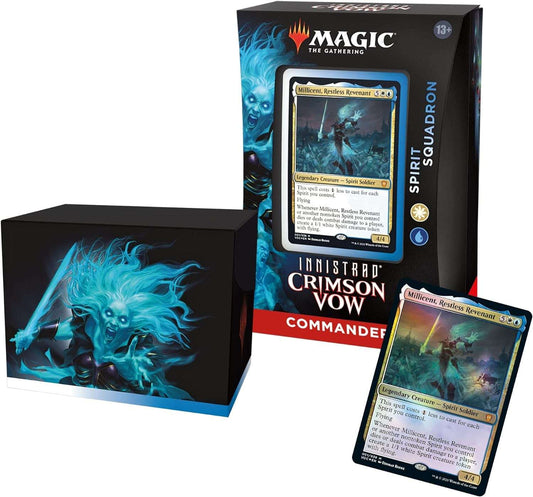 Innistrad: Crimson Vow Commander Deck – Spirit Squadron (White-Blue)