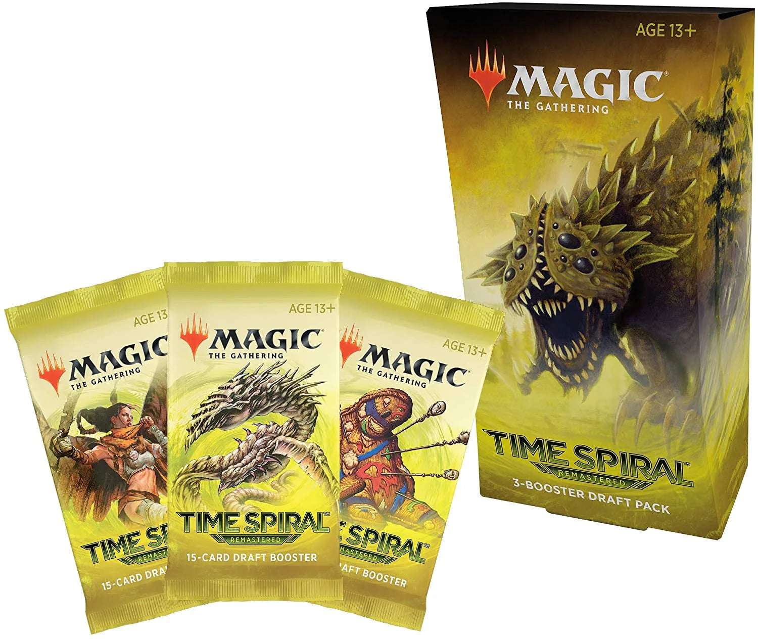 Magic: the Gathering- Time Spiral Remastered 3-Booster Draft Pack- 45 Magic Cards