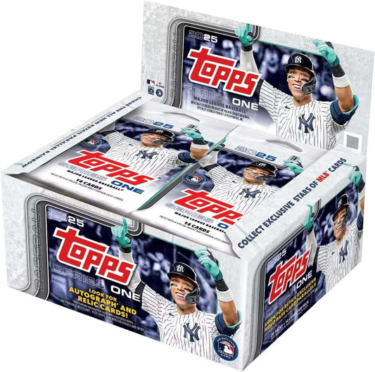 2025  Series 1 Baseball Trading Card MLB Retail 20 Pack Box