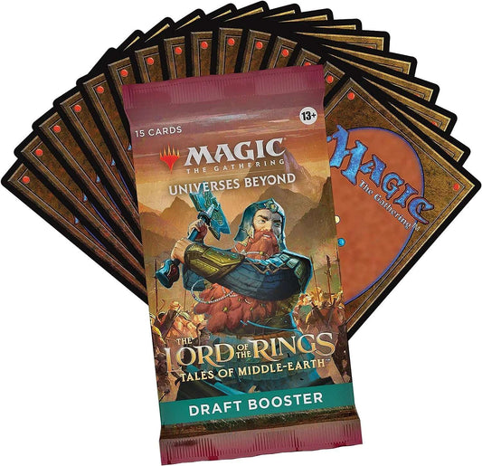 Magic: the Gathering the Lord of the Rings: Tales of Middle-Earth Draft Booster Pack (15 Magic Cards)