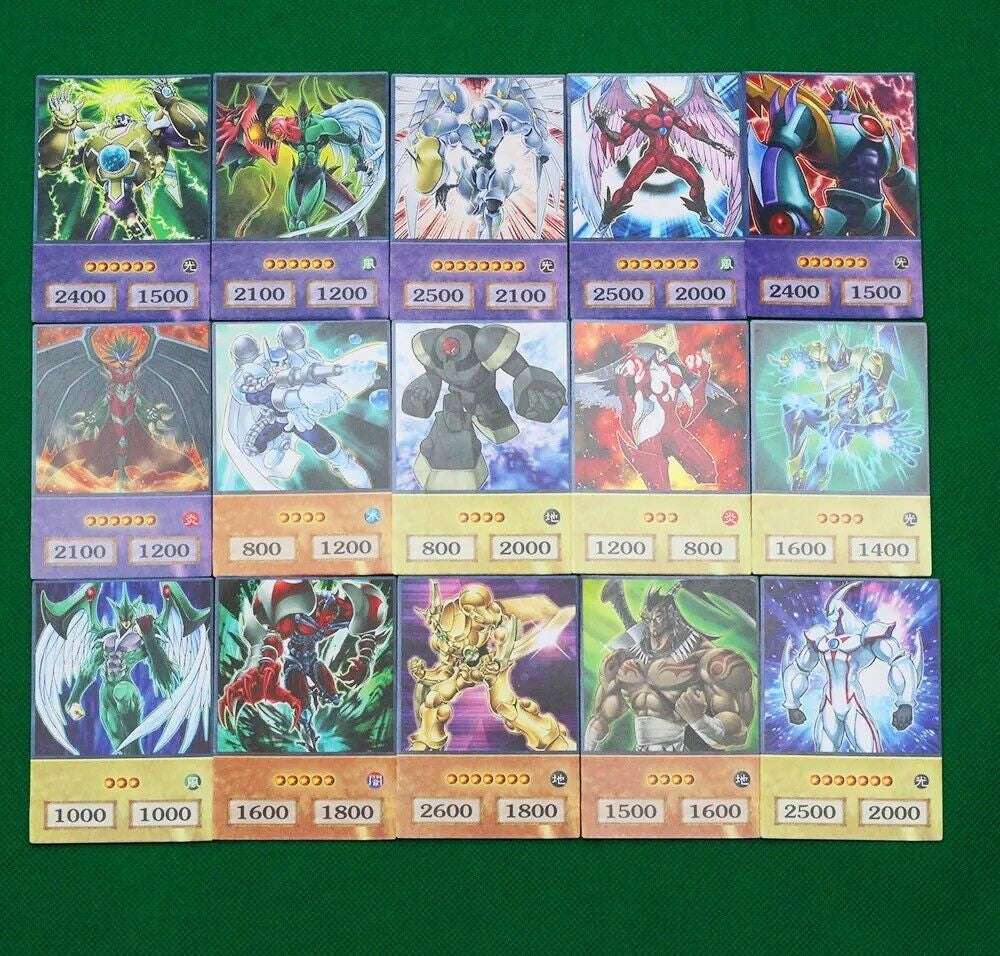 YUGİOH Yugi Muto GX Hero Arc Cosplay Yu-Gi-Oh 200Pcs Anime Style Cards Jaden Yu