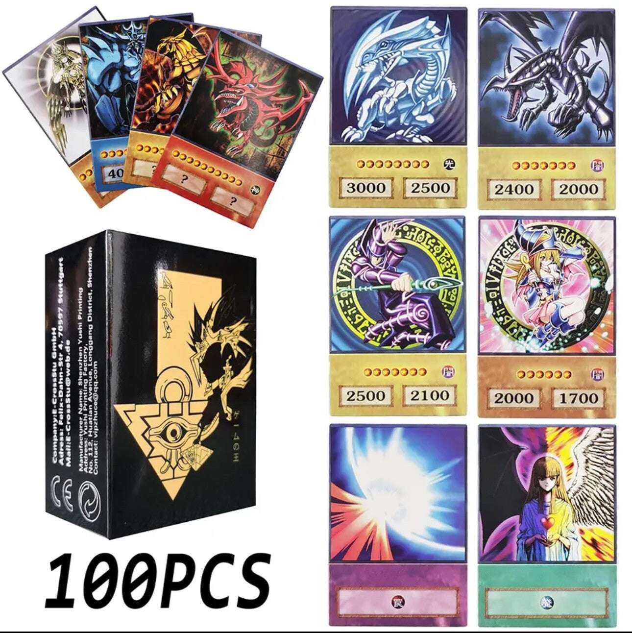 YUGİOH Yugi Muto GX Hero Arc Cosplay Yu-Gi-Oh 200Pcs Anime Style Cards Jaden Yu