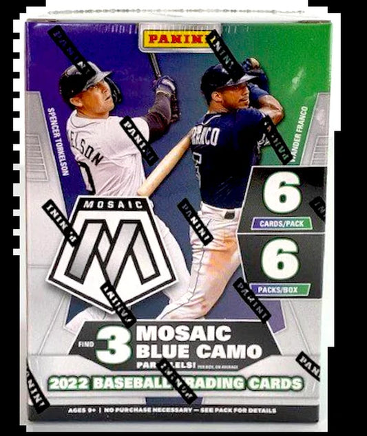 2022  Mosaic MLB Baseball Blaster Box Trading Cards