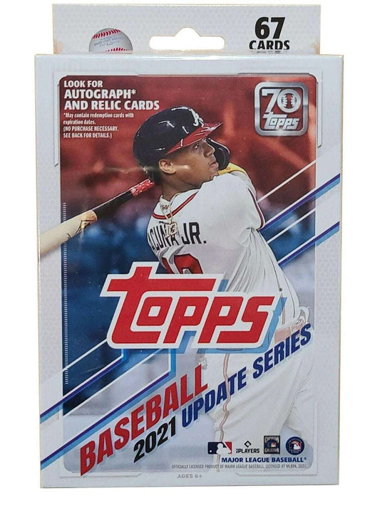 21  Cards: Updates Baseball Hanger Pack