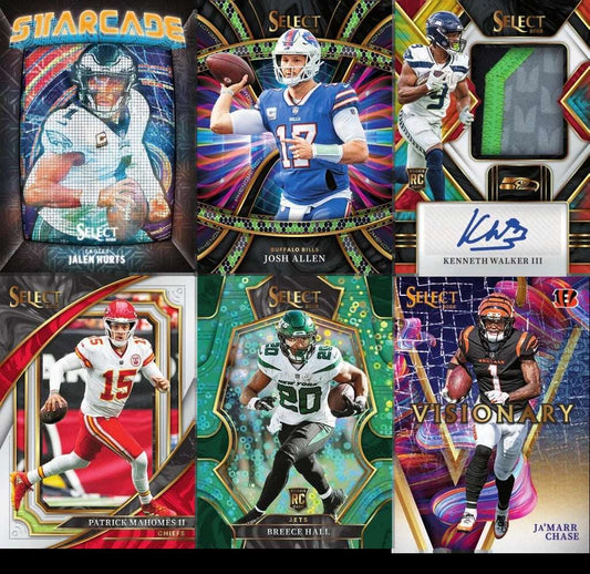 2022  Select NFL Football Trading Cards Blaster Box