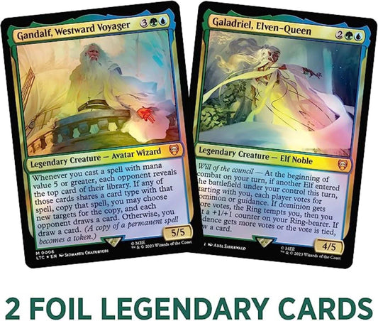 Lord of the Rings Tales of Middle Earth Elven Council Commander Deck
