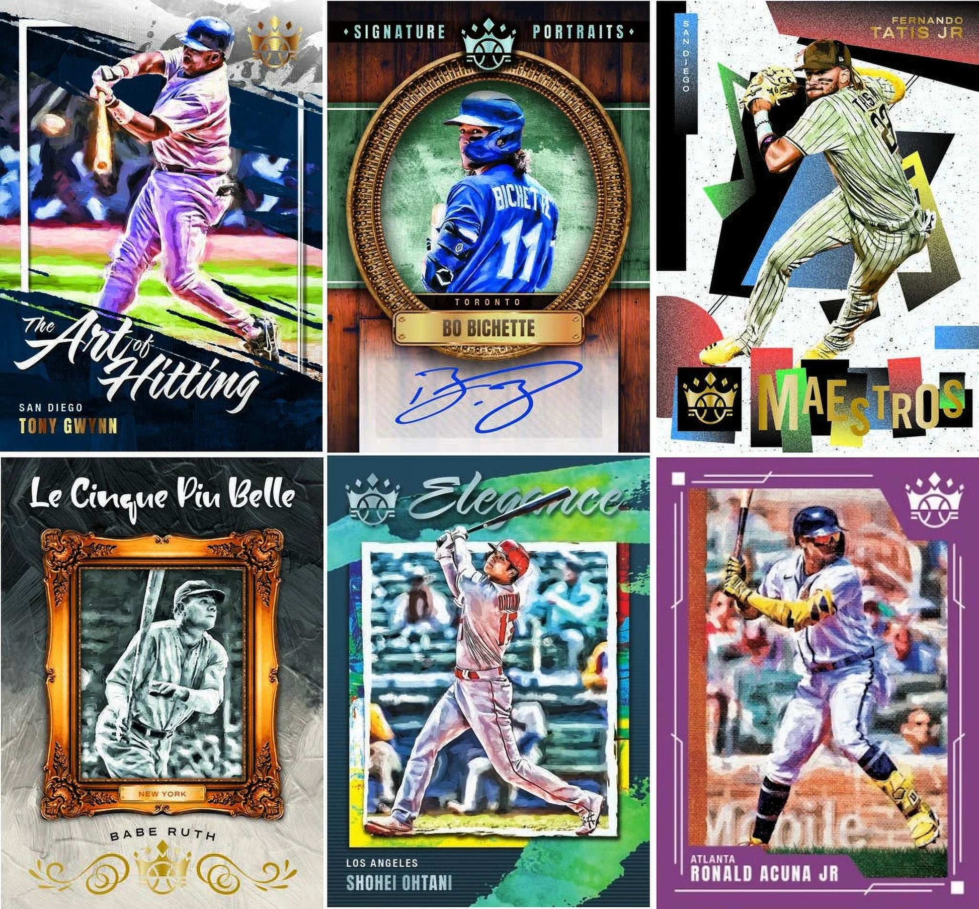 2022  Diamond Kings MLB Baseball Hanger Pack Trading Cards