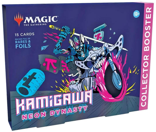 Magic the Gathering Trading Card Games Kamigawa Neon Dynasty Collector Omega Box