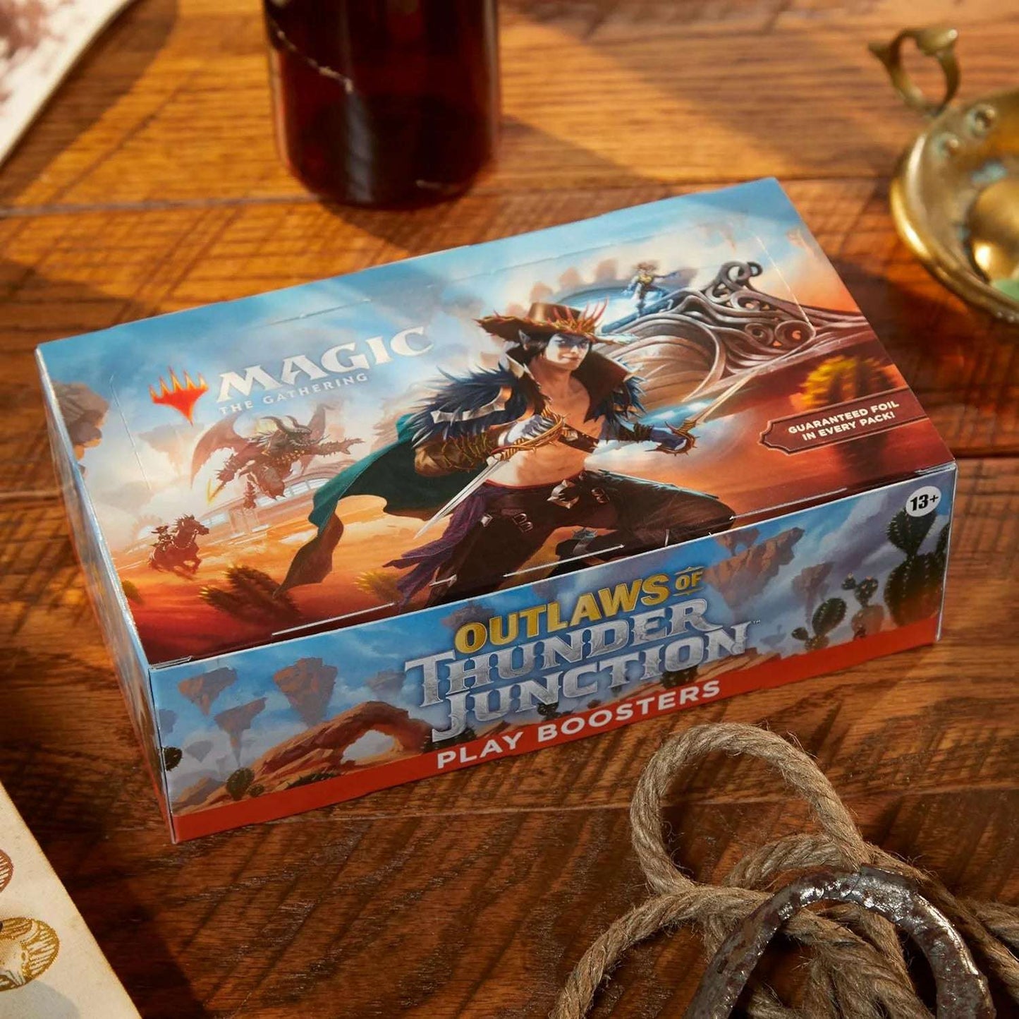 Outlaws of Thunder Junction Play Booster Box - 36 Packs (504 Magic Cards)