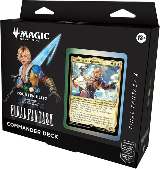 More Than a Game Plan — MTG Final Fantasy X Commander Deck: Counter Blitz - VaultCards shop