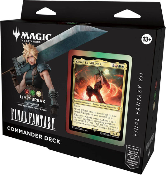 Magic: The Gathering Final Fantasy VII Commander Deck - Limit Break - VaultCards shop