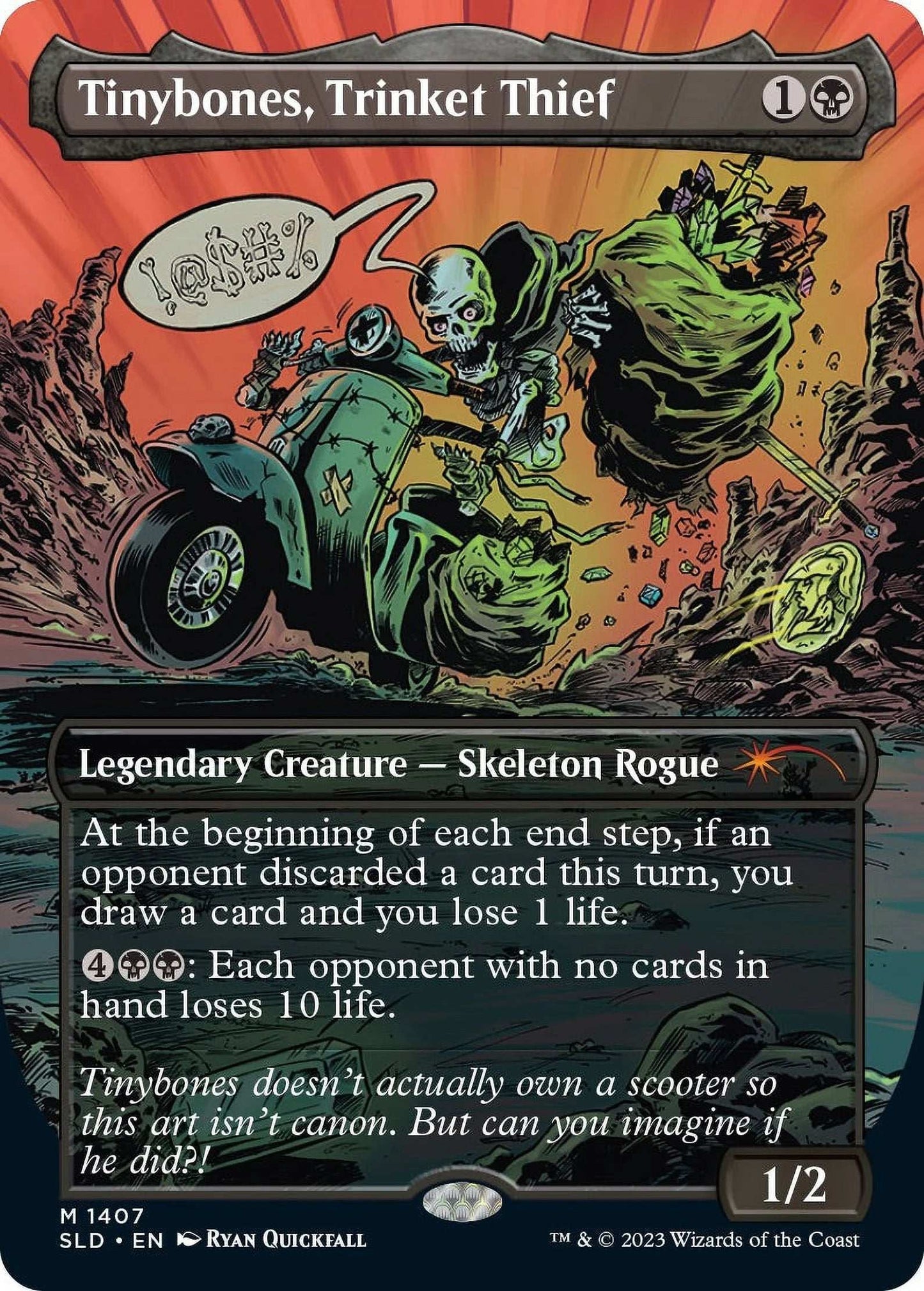 Magic: the Gathering TCG - Secret Lair - Bad to the Bones [Card Game, 2 Players]