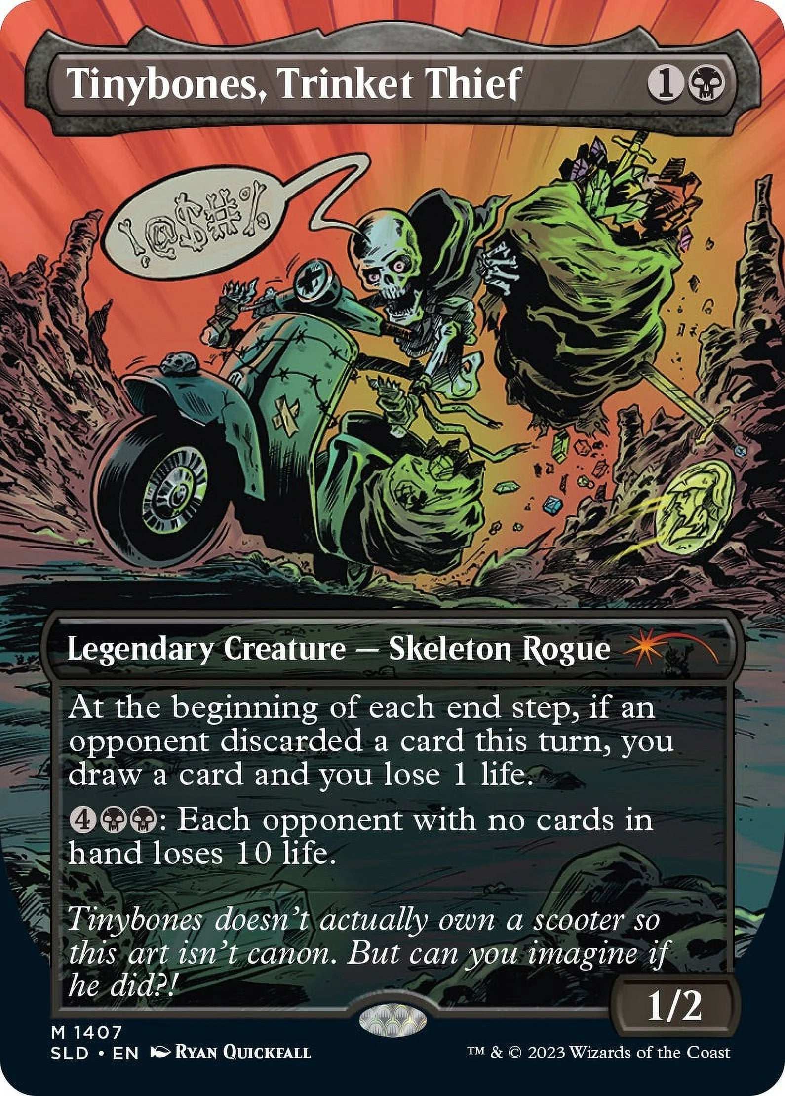 Magic: the Gathering TCG - Secret Lair - Bad to the Bones [Card Game, 2 Players]