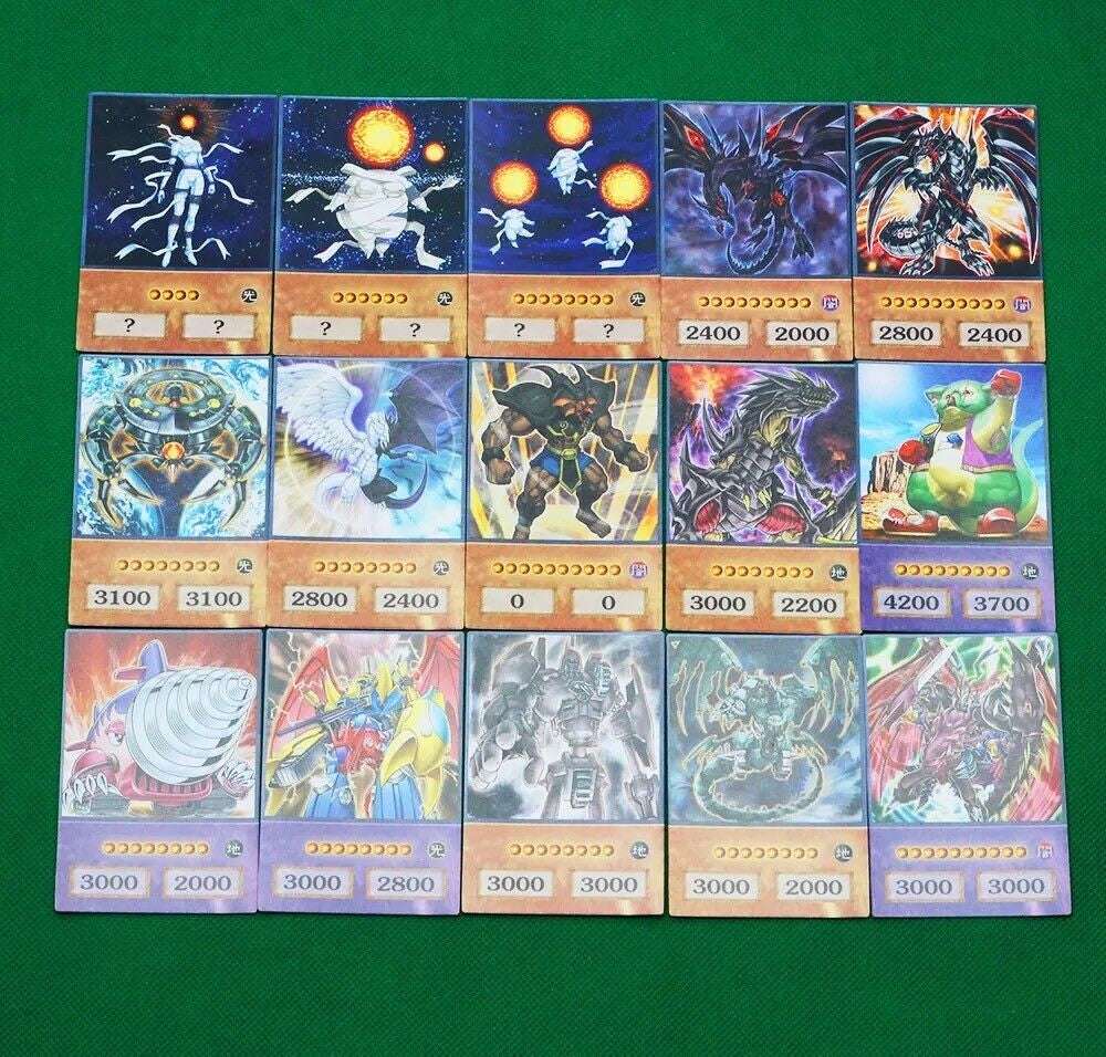 YUGİOH Yugi Muto GX Hero Arc Cosplay Yu-Gi-Oh 200Pcs Anime Style Cards Jaden Yu