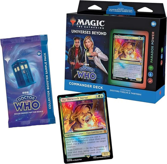 Doctor Who Commander Deck - Paradox Power 98 Cards