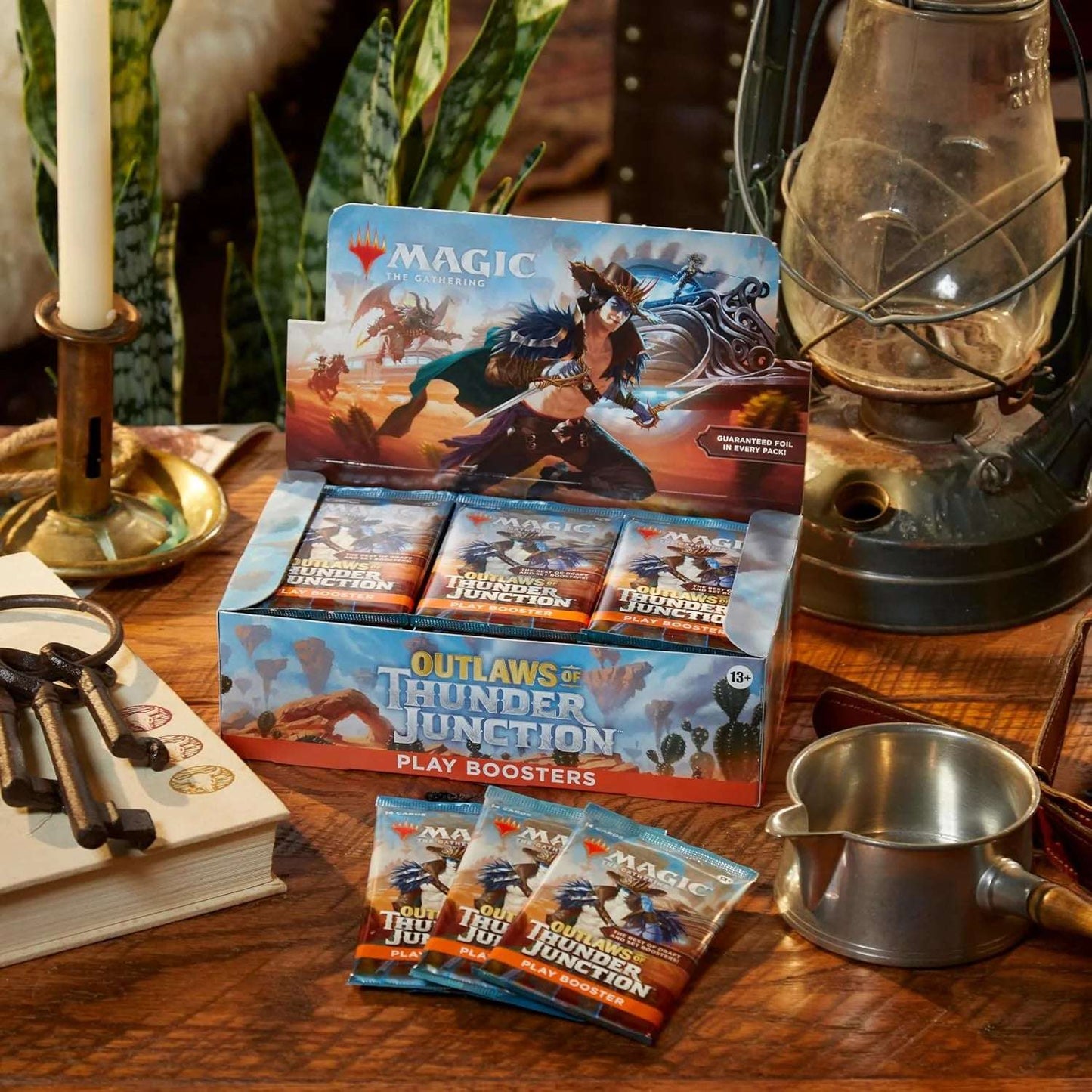 Outlaws of Thunder Junction Play Booster Box - 36 Packs (504 Magic Cards)