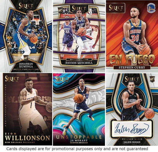 2021-22  Select NBA Basketball Hanger Pack Trading Cards