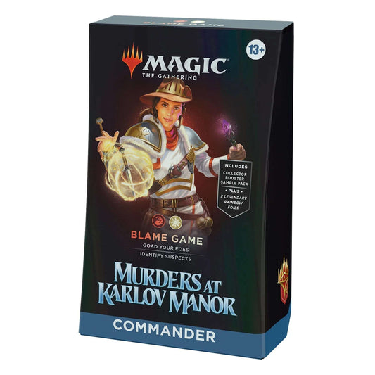 Trading Card Games Murders at Karlov Manor Commander Deck Blame Game