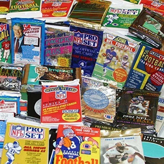 GREAT LOT of OLD UNOPENED  CARDS in PACKS 60 Cards in Packs from the Late 80S and Early 90S