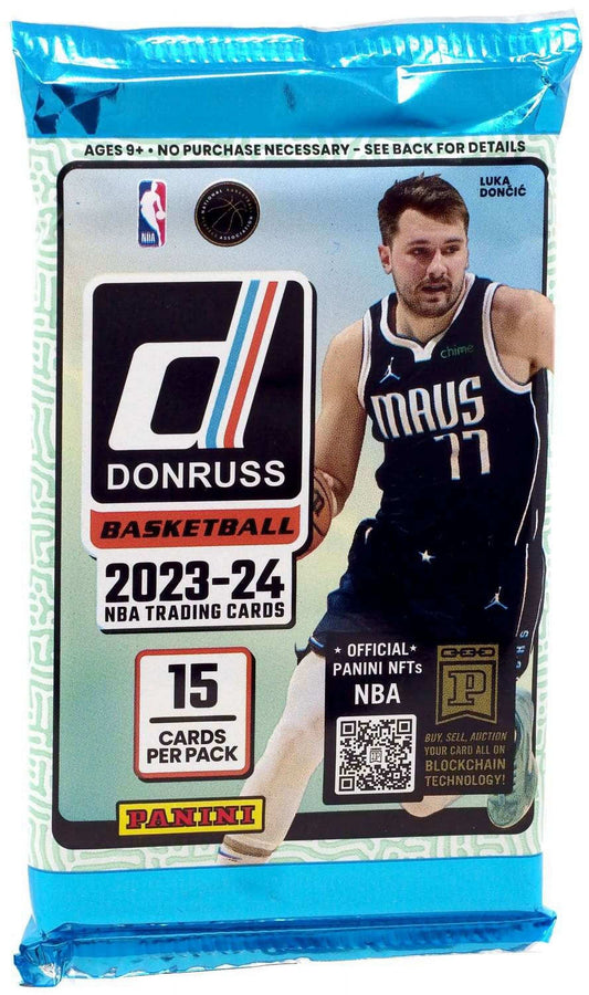 NBA  2023-24 Donruss Basketball Trading Card BLASTER Pack (15 Cards)
