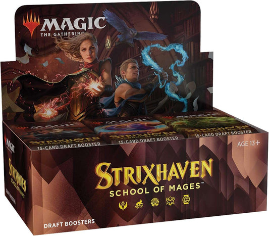Strixhaven Draft Booster Box | 36 Packs (540 Magic Cards), Brown