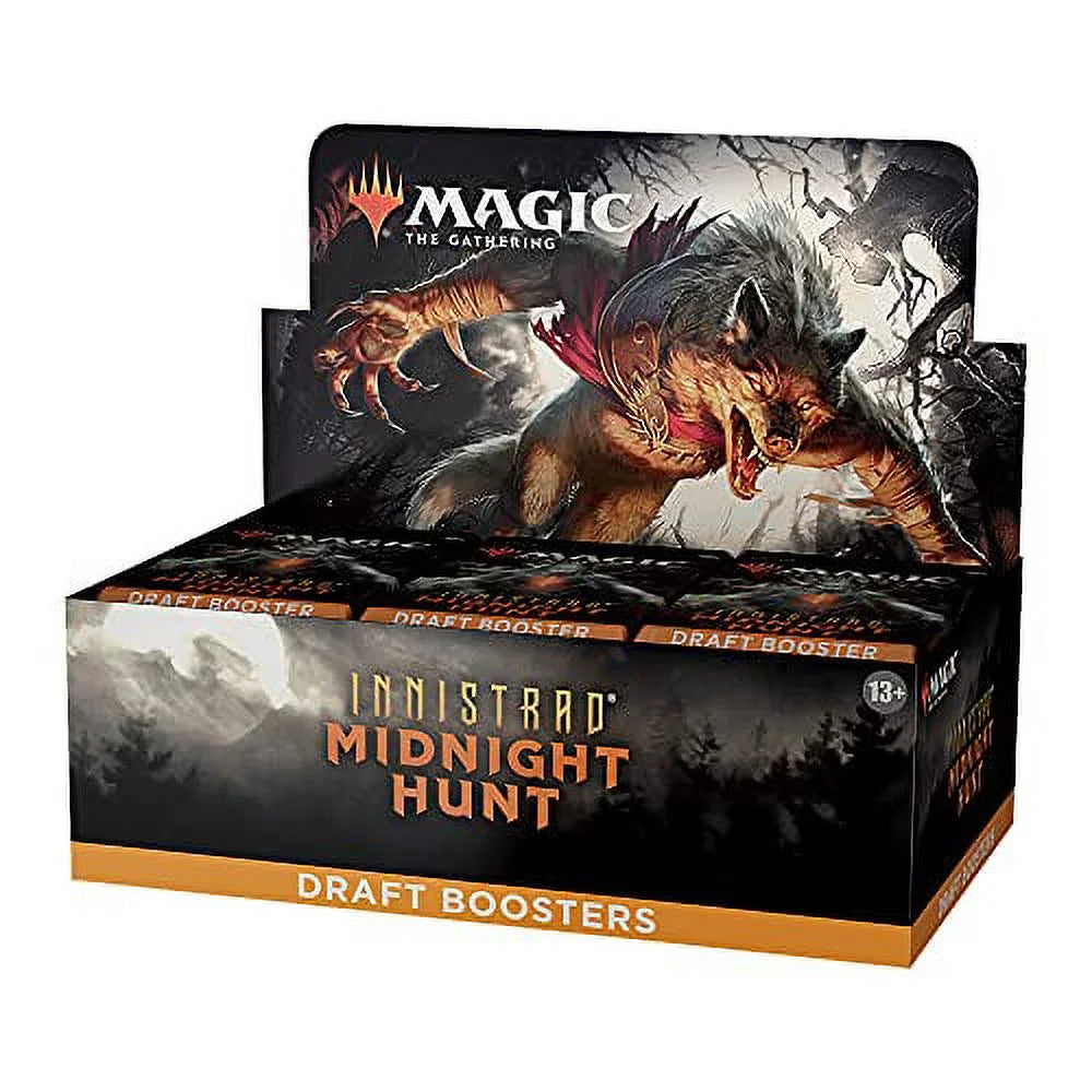 Magic: the Gathering Innistrad: Midnight Hunt Draft Booster Box | 36 Packs (540 Magic Cards)