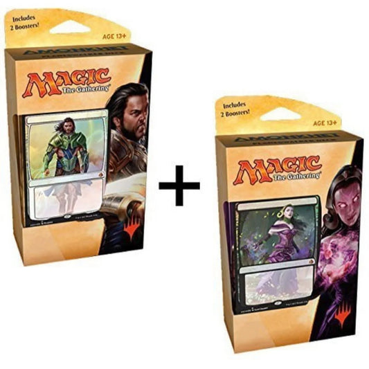Magic the Gathering Amonkhet Planeswalker Decks Set - 150 Cards - Gideon & Liliana