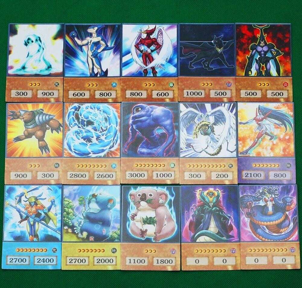 YUGİOH Yugi Muto GX Hero Arc Cosplay Yu-Gi-Oh 200Pcs Anime Style Cards Jaden Yu