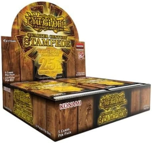 Yu-Gi-Oh Quarter Century Stampede Booster Box (Presell)