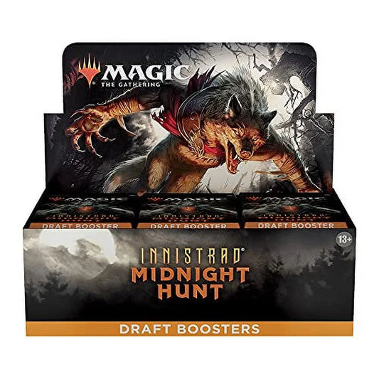 Magic: the Gathering Innistrad: Midnight Hunt Draft Booster Box | 36 Packs (540 Magic Cards)