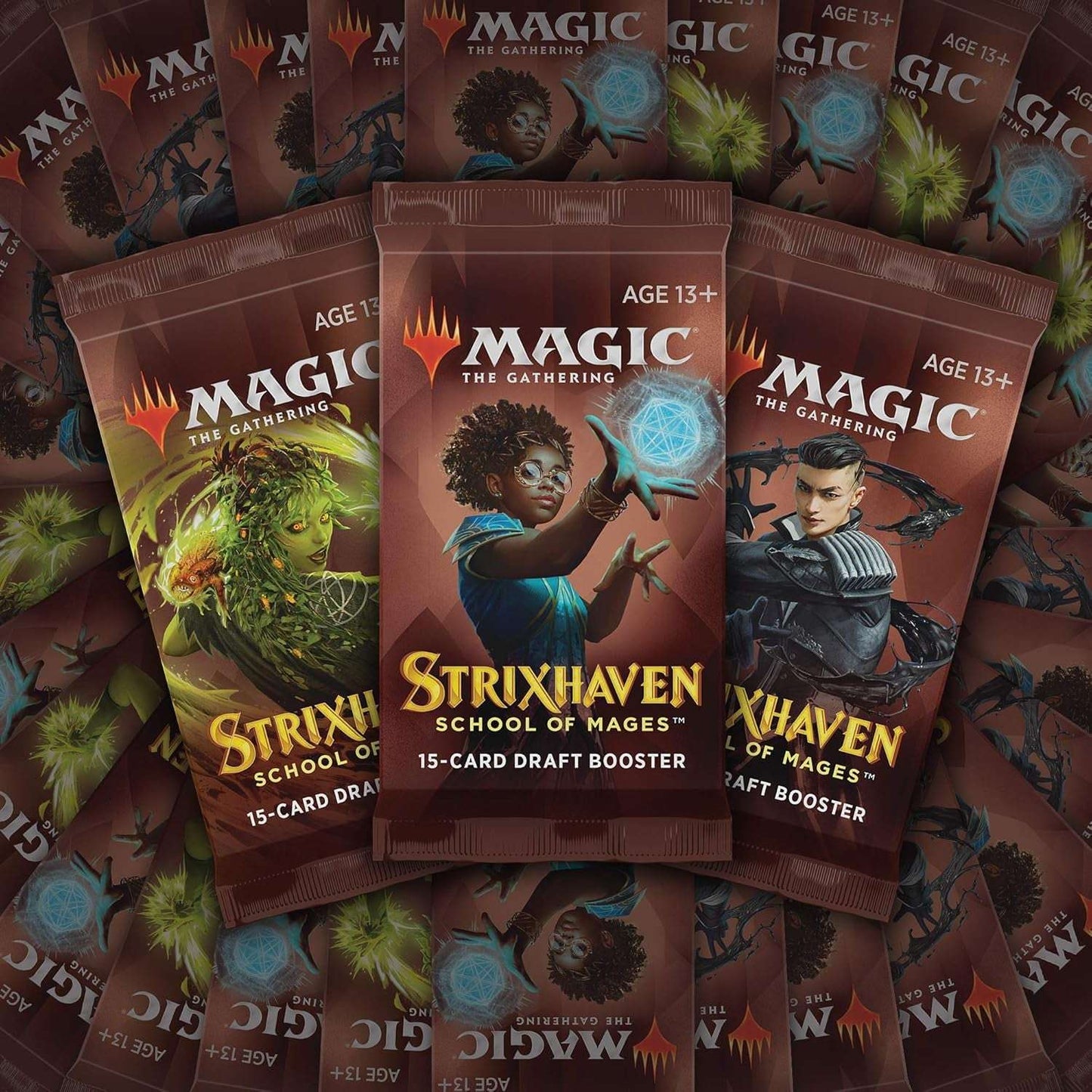 Strixhaven Draft Booster Box | 36 Packs (540 Magic Cards), Brown