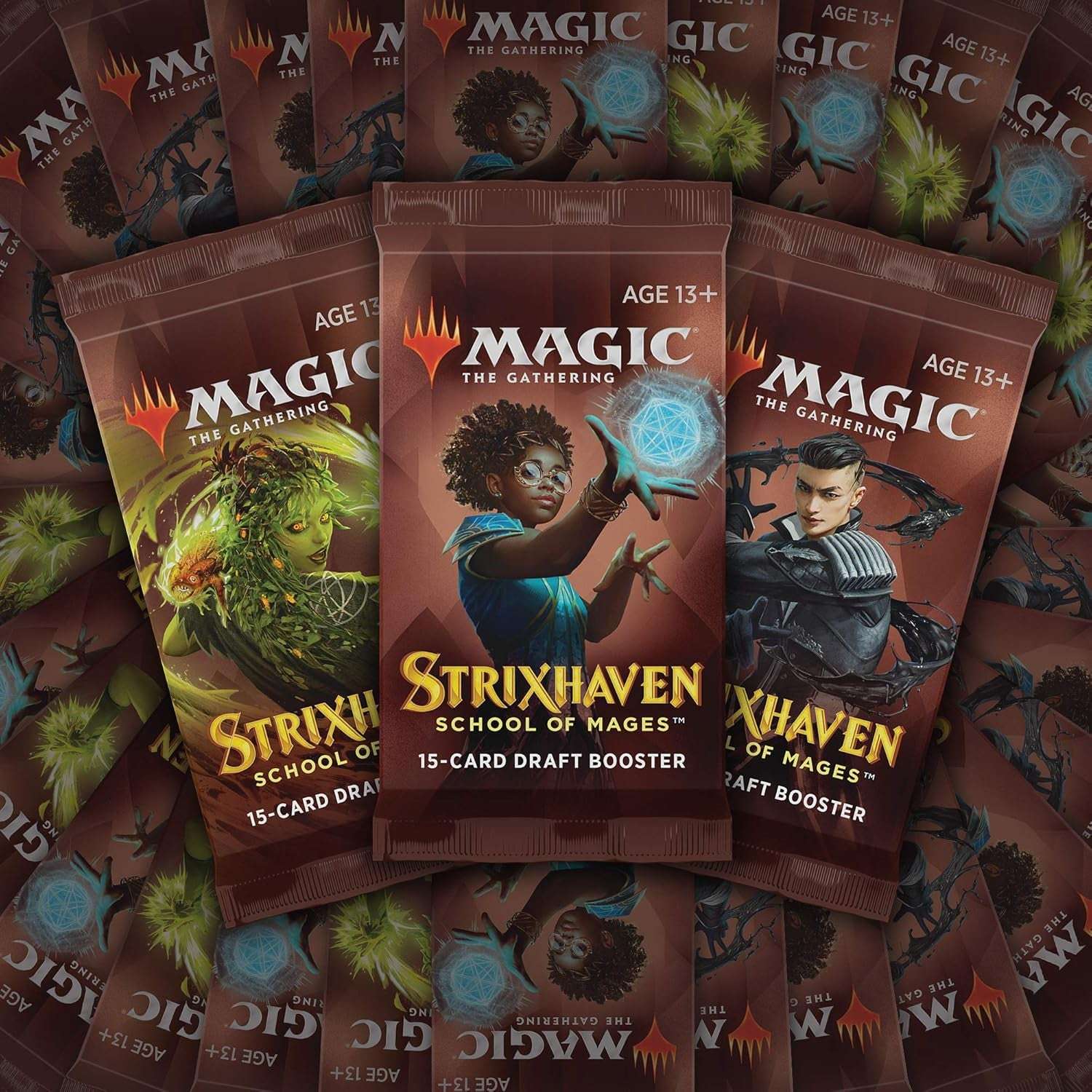 Strixhaven Draft Booster Box | 36 Packs (540 Magic Cards), Brown