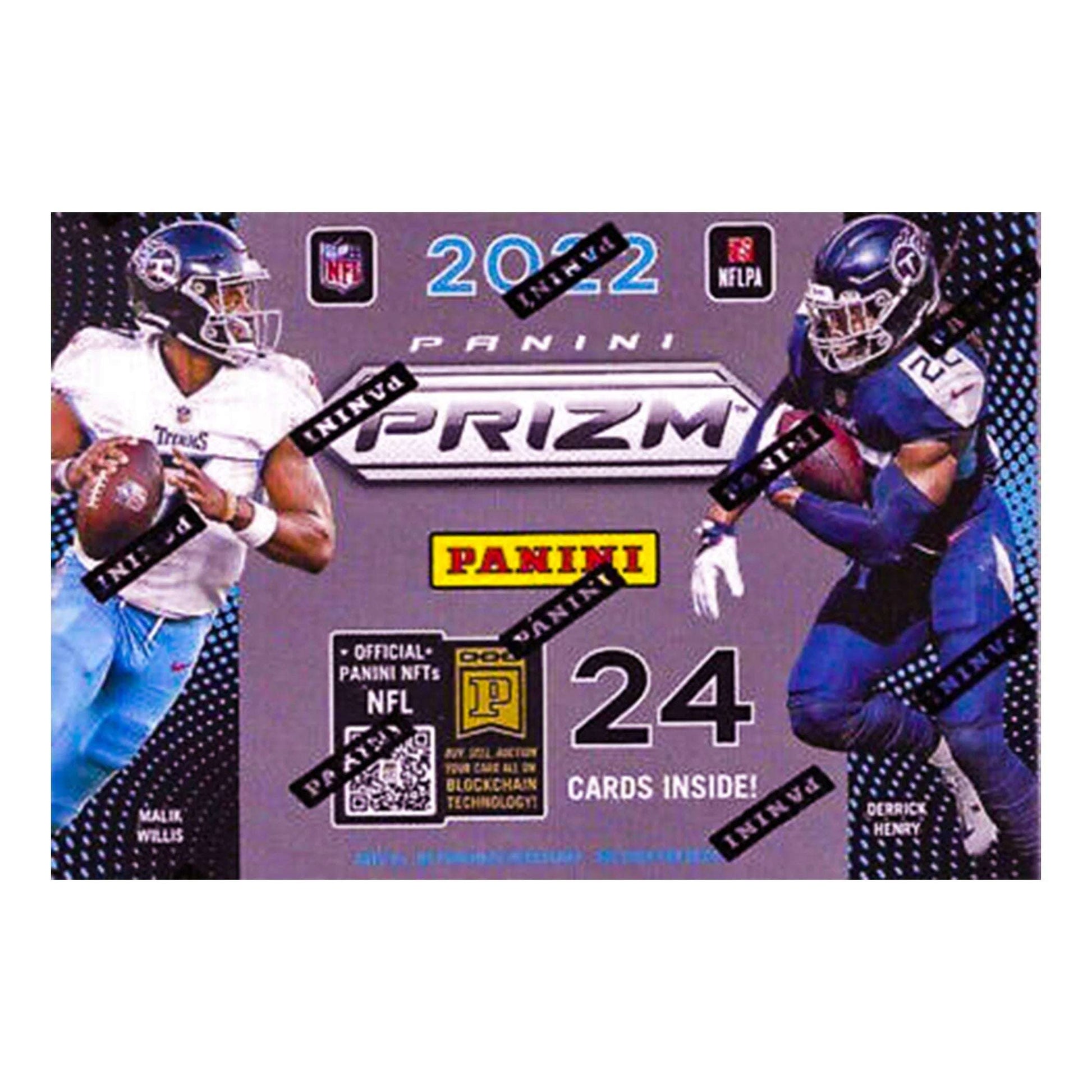 2022  NFL Prizm Football Trading Card Blaster Box