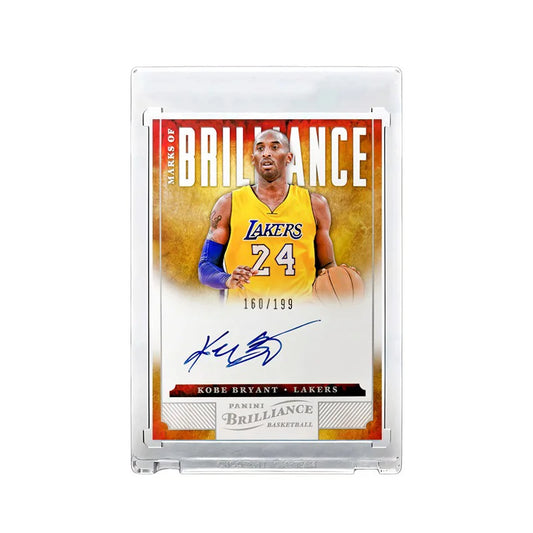 Kobe Bryant NBA Star Card DIY Homemade Signature Flash Card Refractive Card Sending Card Brick Lakers Mamba