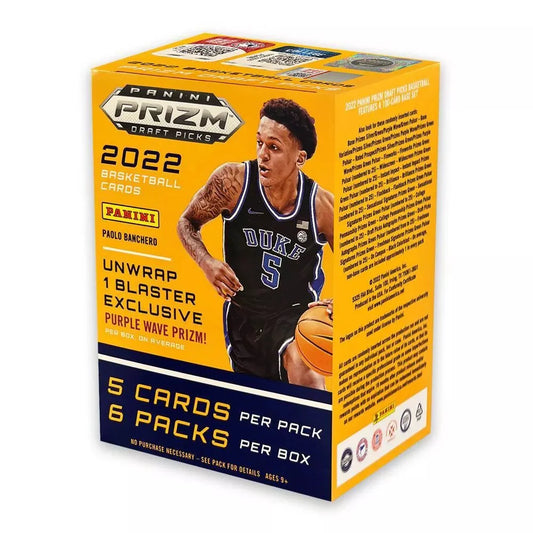 2022  NBA Prizm Draft Picks Basketball Trading Card Blaster Box