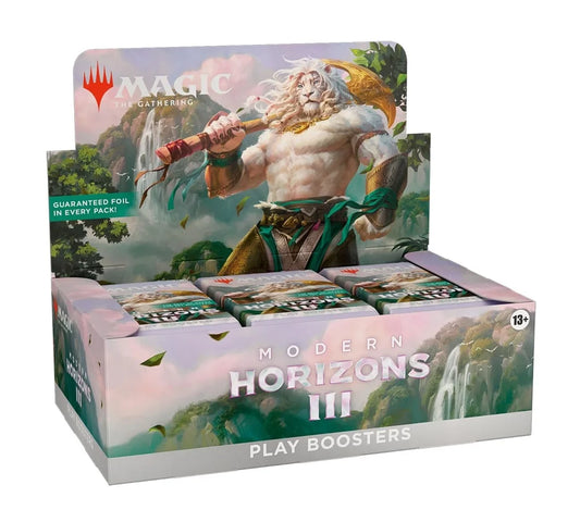 Modern Horizons 3 Play Booster Box with 504 Magic Rare and Foil Cards (36-Packs)