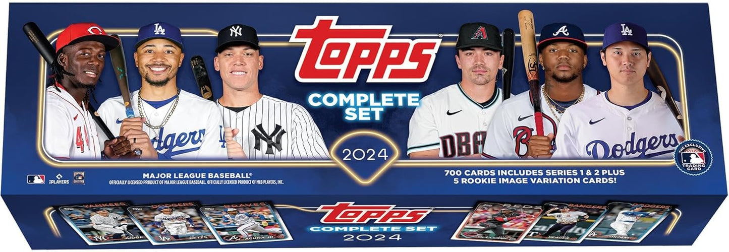 VaultCards 2024 Topps Baseball Complete Set – Factory Sealed Box - VaultCards shop