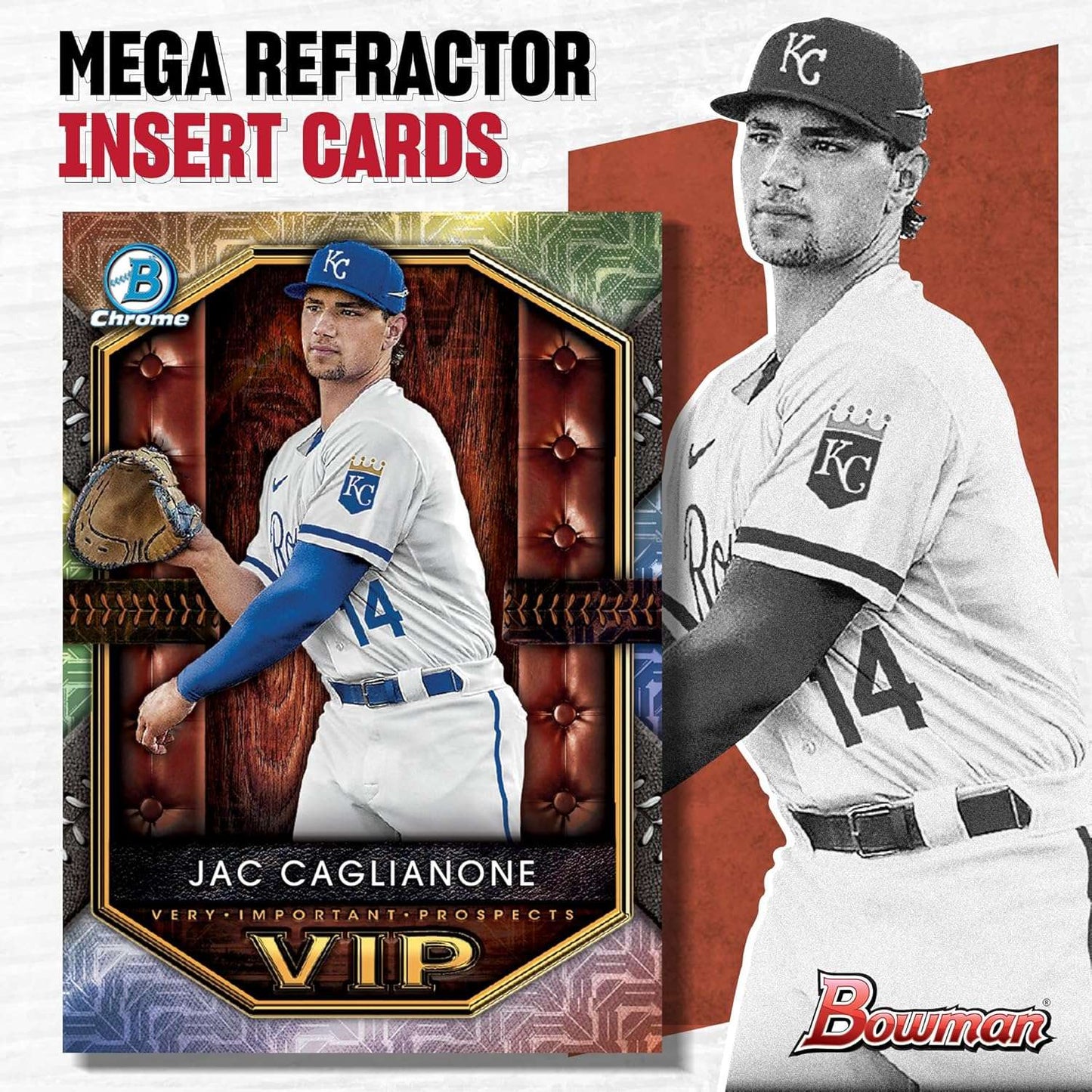 VaultCards 2025 Bowman Baseball Mega Box – Factory Sealed | 1st Bowman & Mega Chrome Cards - VaultCards shop