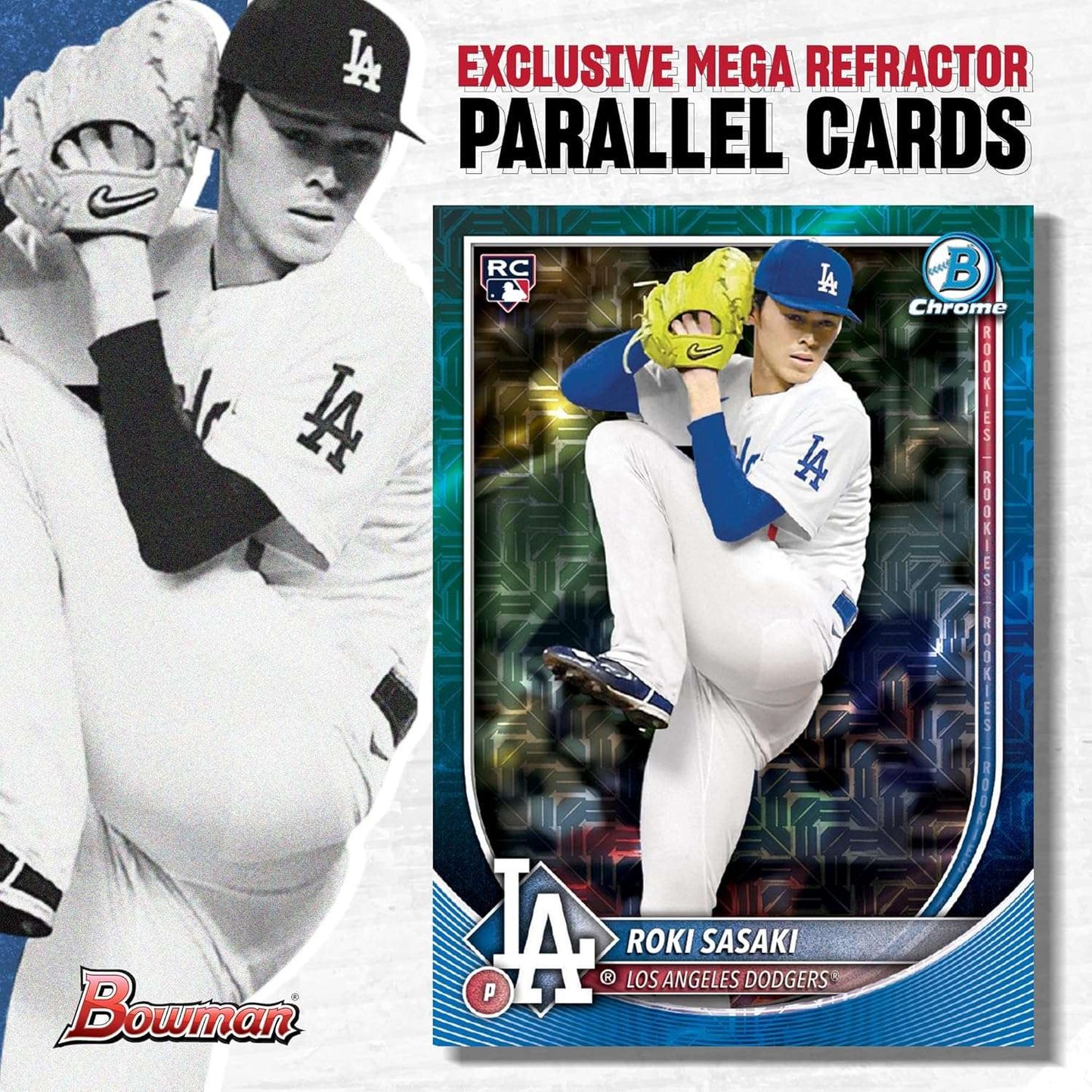VaultCards 2025 Bowman Baseball Mega Box – Factory Sealed | 1st Bowman & Mega Chrome Cards - VaultCards shop
