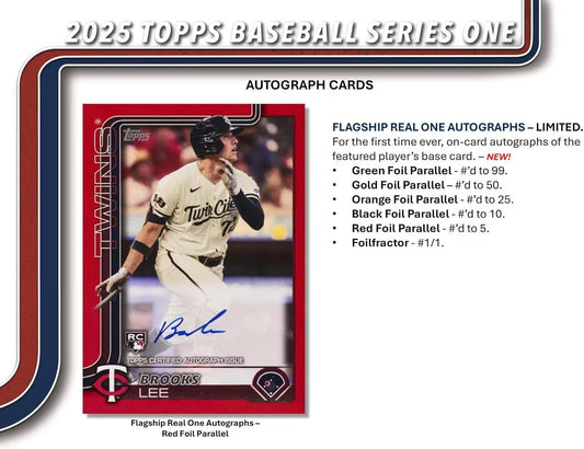 VaultCards 2025 Topps Series 1 Baseball Jumbo Fat Pack – 36 Cards Featuring Rookies, Autographs & Limited Parallels - VaultCards shop
