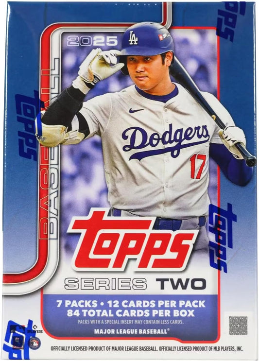 VaultCards 2025 Topps Series 2 Baseball Holiday Blaster Box – 7 Packs / 84 Cards | Retail Exclusive Parallels & Autograph Relics - VaultCards shop